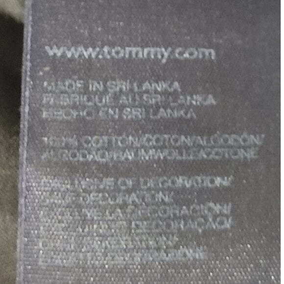 Y2K Blue Tie Dye Cargo Pants Roll Tab Hem Cropped Outdoors Hiking gorpcore - Picture 4 of 11